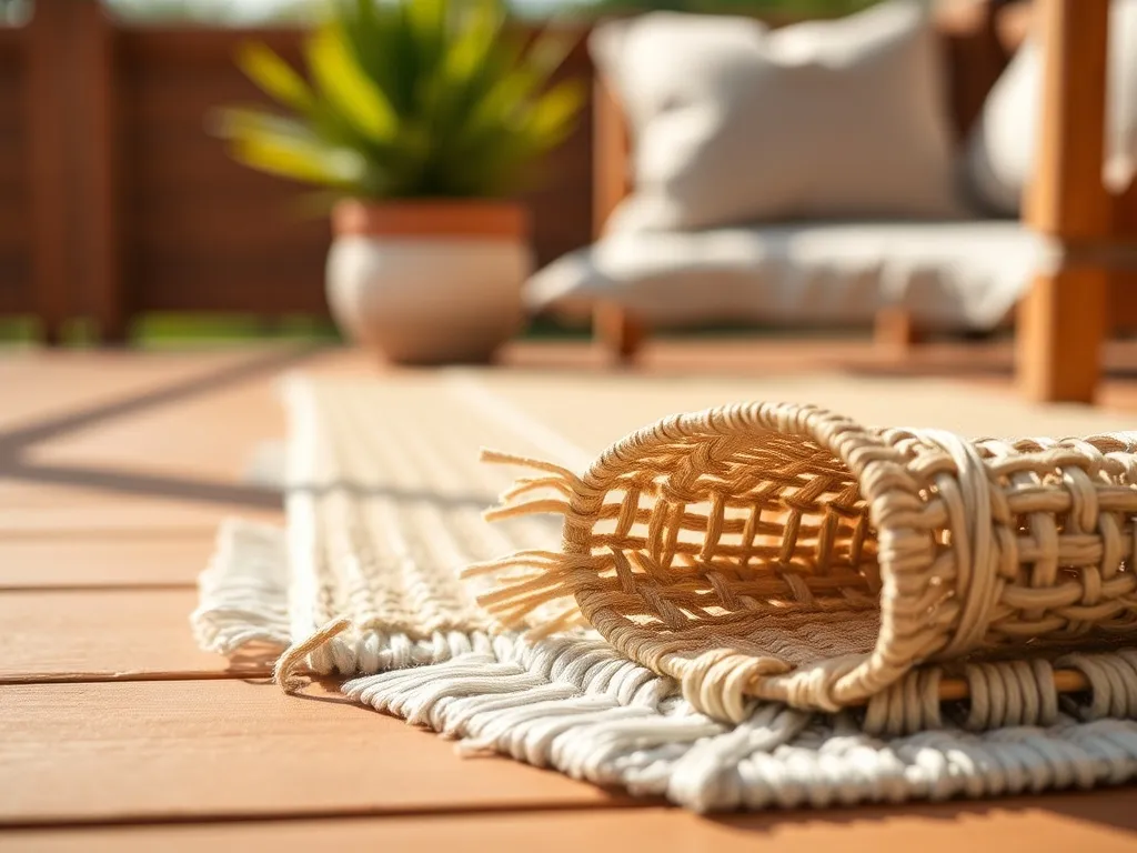 Jaki dywan na taras? Poradnik wyboru i materiały